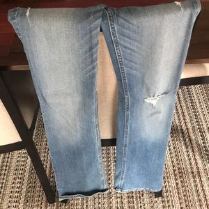 Hollis tee boot cut jeans